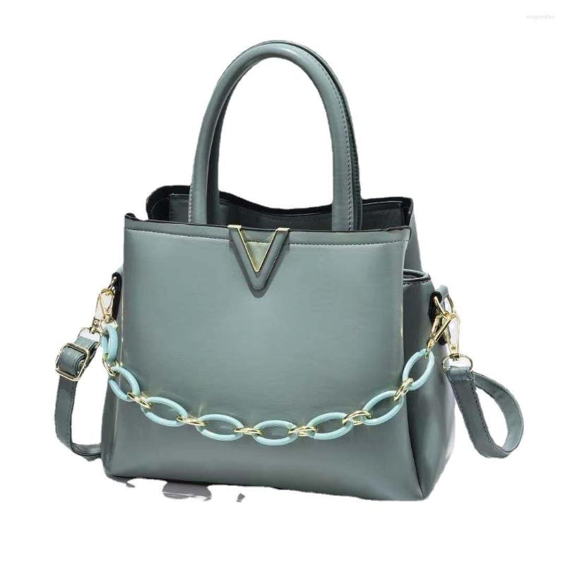 

Evening Bags Women's Handbag 2022 Fashion Retro Simple Chain Shoulder Bag Atmospheric Single Diagonal