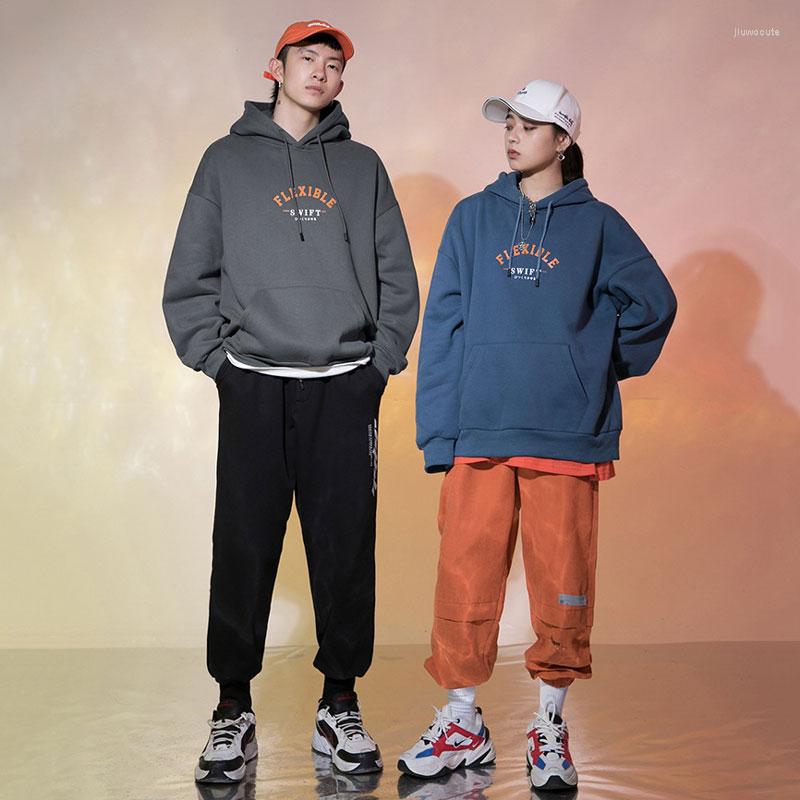 

Men' Hoodies Spring Autumn Clothes Unisex Long Sleeve Casual Letter Printing Hoodie Male Korean Fashion Harajuku Pullovers, Black