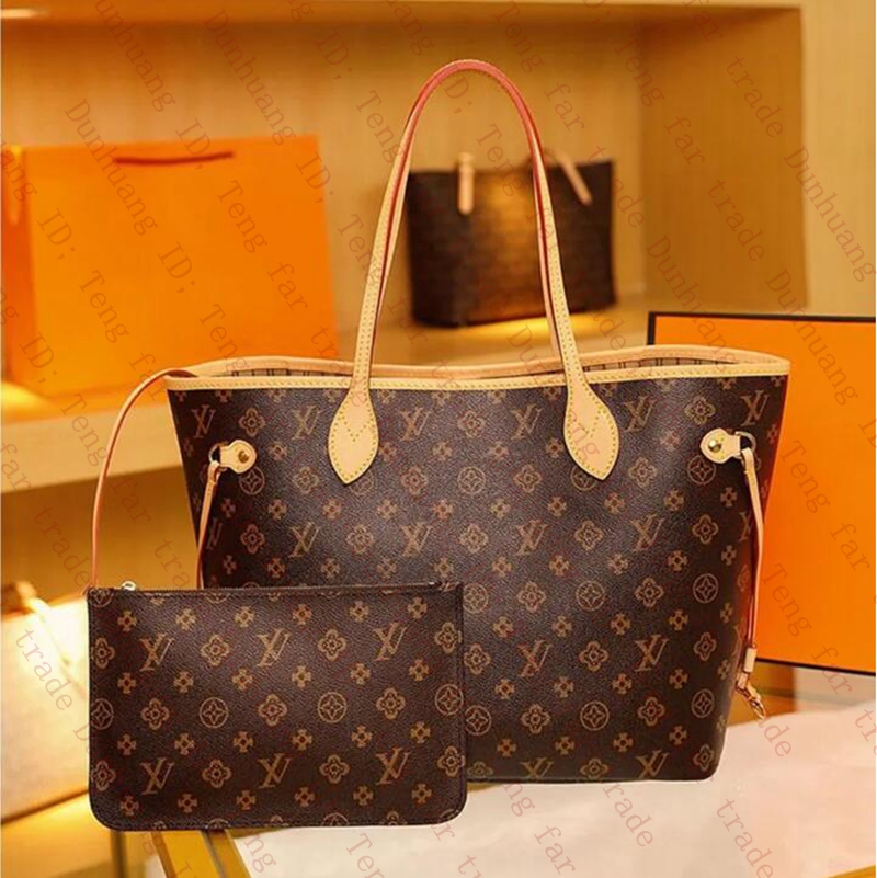 

Luxurys Tote bag designer bag Handbags Purses Leather Women Fashion Shoulder Bags brown flower Black grid Serial Numbe lady Handbag purse Wallet MM, Extra fee (are not sold separat)