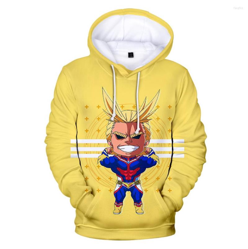 

Men's Hoodies 2022 3D Print Anime Boku No Hero Academia Men Boy Streetwear Sweatshirts Funny Tracksuit Bakugou Collages Clothes