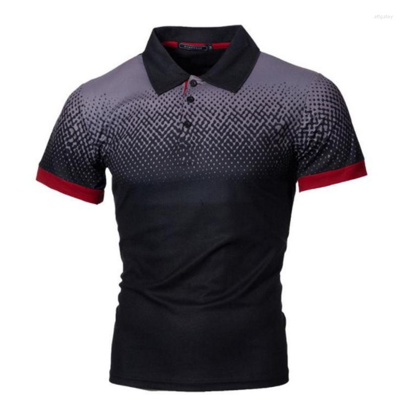 

Men's T Shirts 2022 Men Polo Shirt Short Sleeve Breathable Golf Blouse Plus Size 5XL Promotion Fashion, Dary-blak