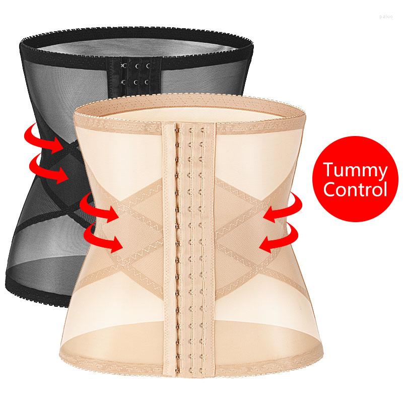 

Women' Shapers Waist Trainer Corset Breathable And Invisible Body Shaper Training Cincher Women Tummy Control Hourglass 2 Pcs Steel Boned, Black