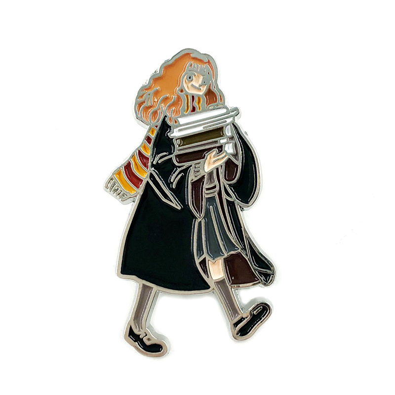 

magicians around the movie magic school Cute Anime Movies Games Hard Enamel Pins Collect Metal Cartoon Brooch Backpack Hat Bag Collar Lapel Badges, As picture