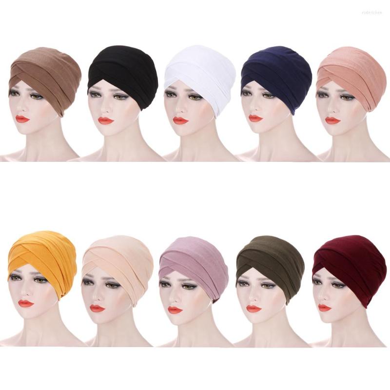 

Ethnic Clothing Women Hijab Turban Hat Head Scarf Hair Loss Cover Cancer Chemo Cap Muslim Islamic Beanie Bonnet Stretch Headwear Caps