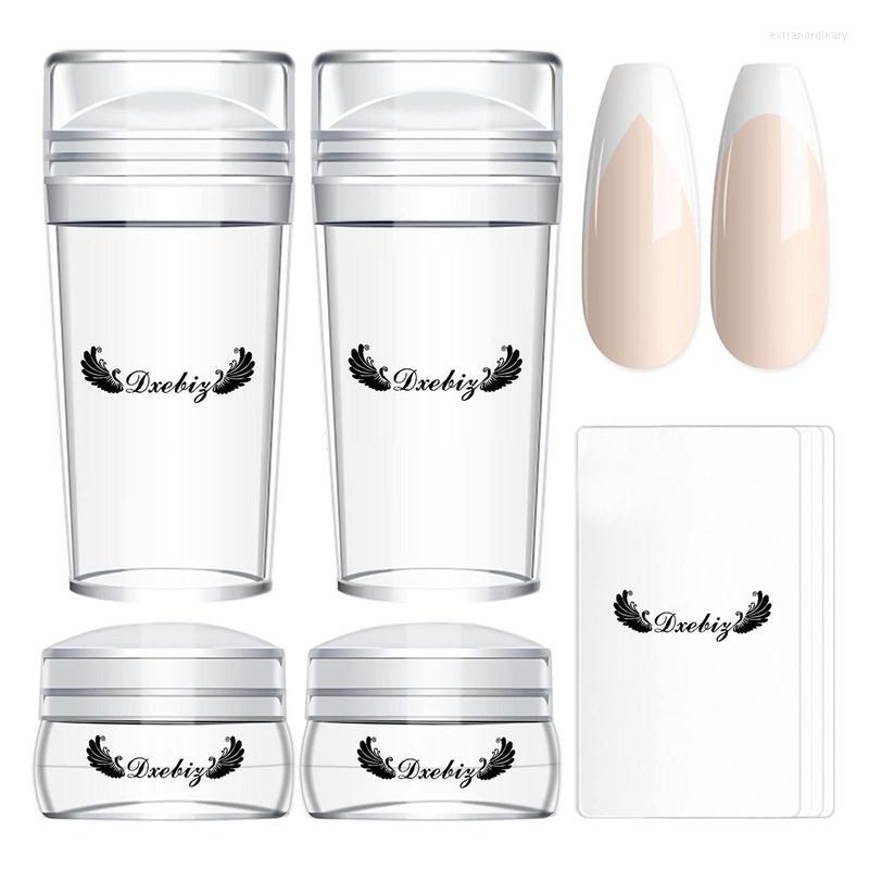 

Nail Art Kits Stamper Kit DIY Stamping Jelly For French Style Creative Decors Fit Most Sizes Christmas Birthday