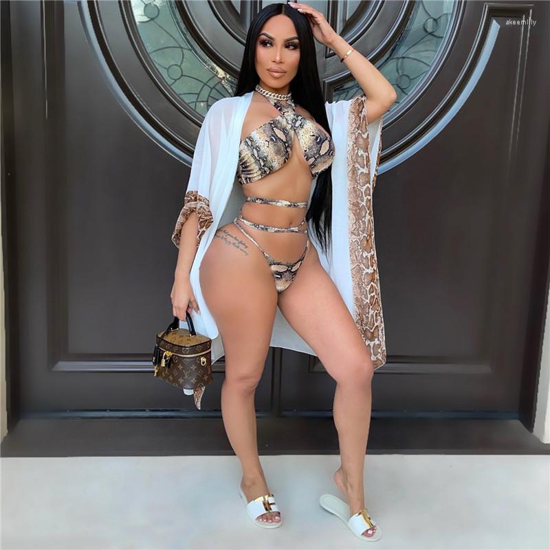 

Women' Tracksuits European And American Fashion Print Bra Slim Shorts Plus Long Sleeve Shirt Jacket Summer Beach Party Sexy Women Suit, Multi
