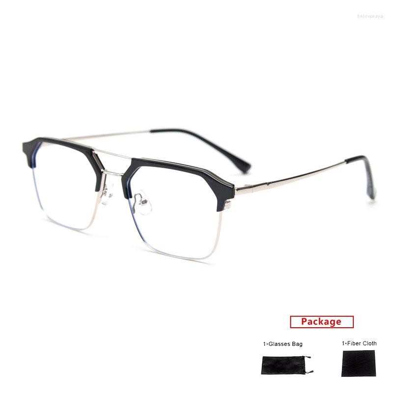 

Sunglasses Frames Mimiyou TR90 Alloy Pilot Glasses Frame Women Vintage Anti Blue Light Optical Eyewear Men Eyeglasses UV400 Computer