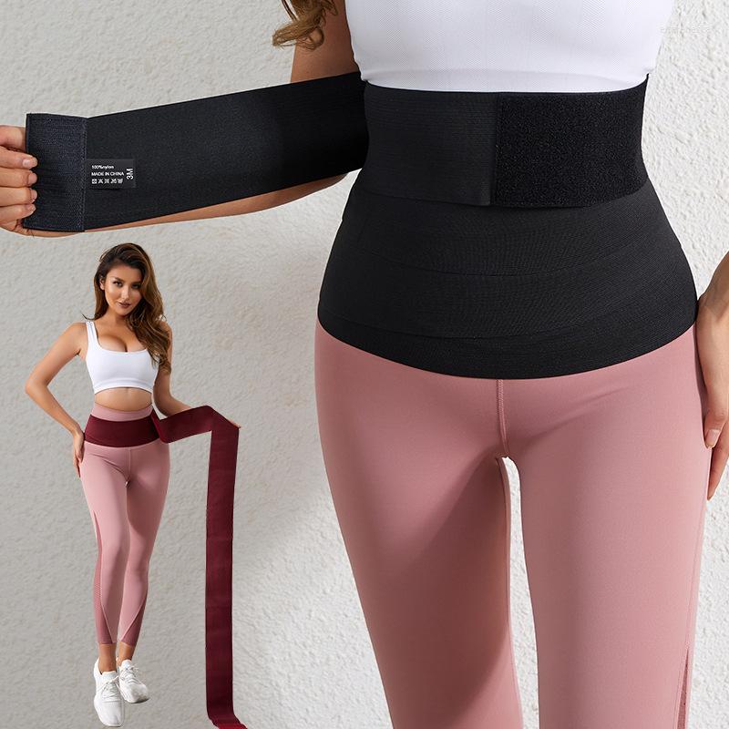 

Women's Shapers 3/4/5/6M Belt Bandage Wrap Waist Trainer Women Slimming Tummy Corset Top Stretch Bands Body Shaper, Black
