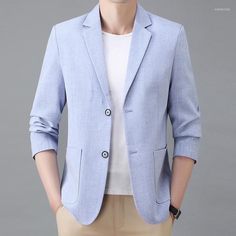 

Men' Suits Brand Mens Blazer Jacket Suit Wedding Prom Party Slim Fit Smart Casual Solid Men Business 3XL, Beige