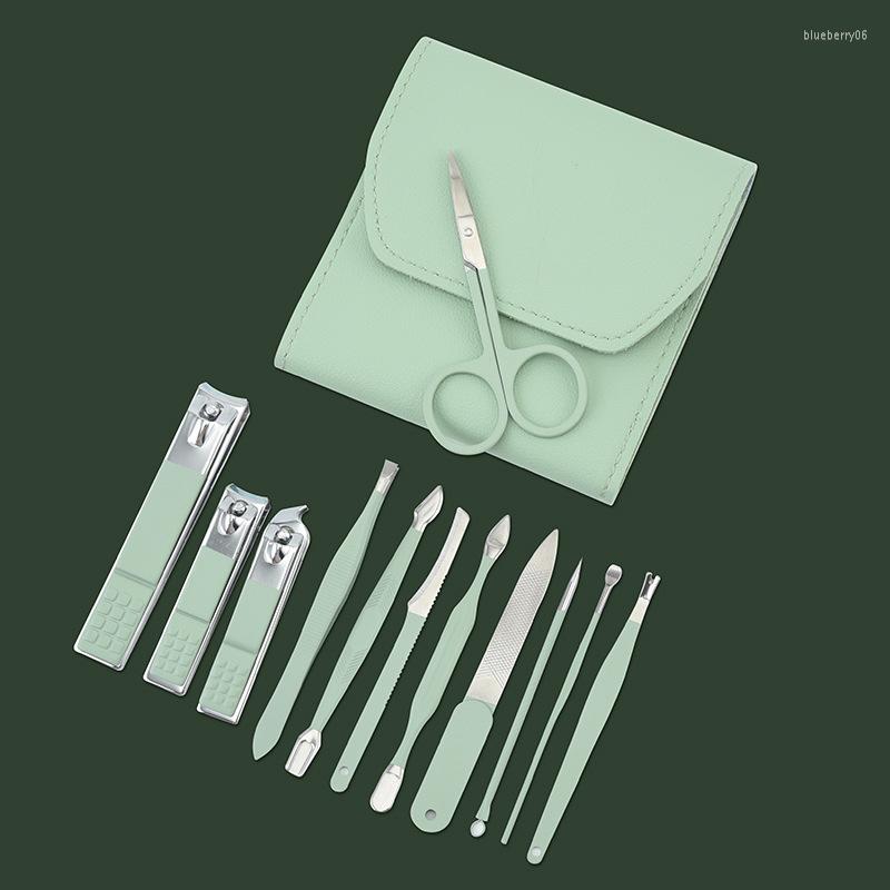 

Nail Art Kits 12pcs Scissors Clippers Set Dead Skin Pliers Cutting Pedicure Knife Groove Manicure Tool