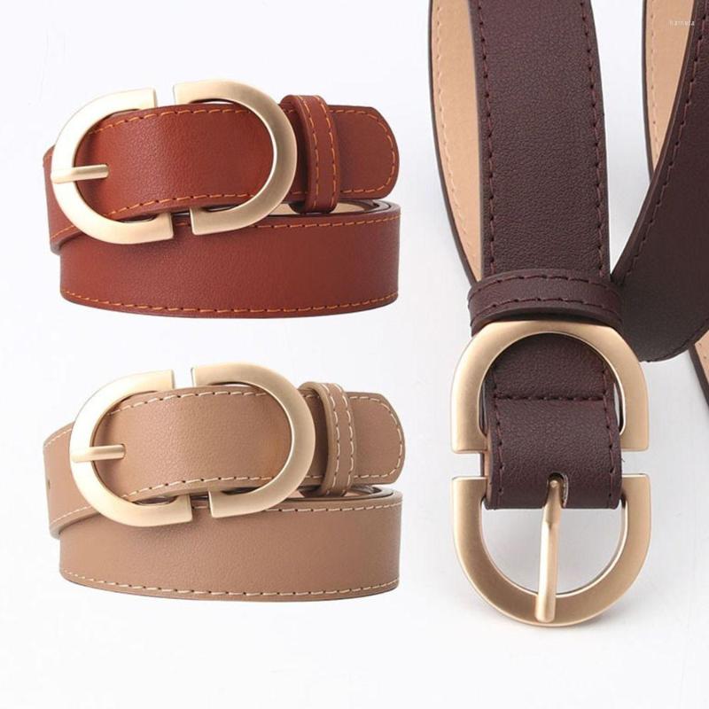 

Belts Fashion All-match Gothic Casual Ladies Dress Cummerbund Retro D Waist Belt Wild Skirt Bands Pin Buckle Waistband, Black