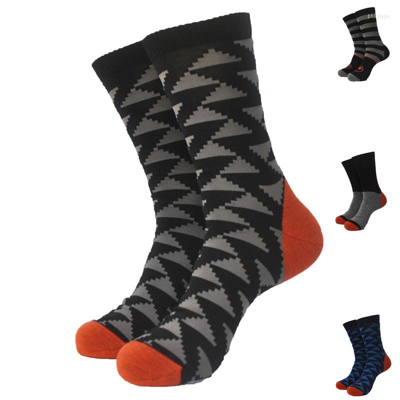 

Men's Socks 1 Pair 64% Merino Wool Thick Spring Crew Trekking More Colors, No.10