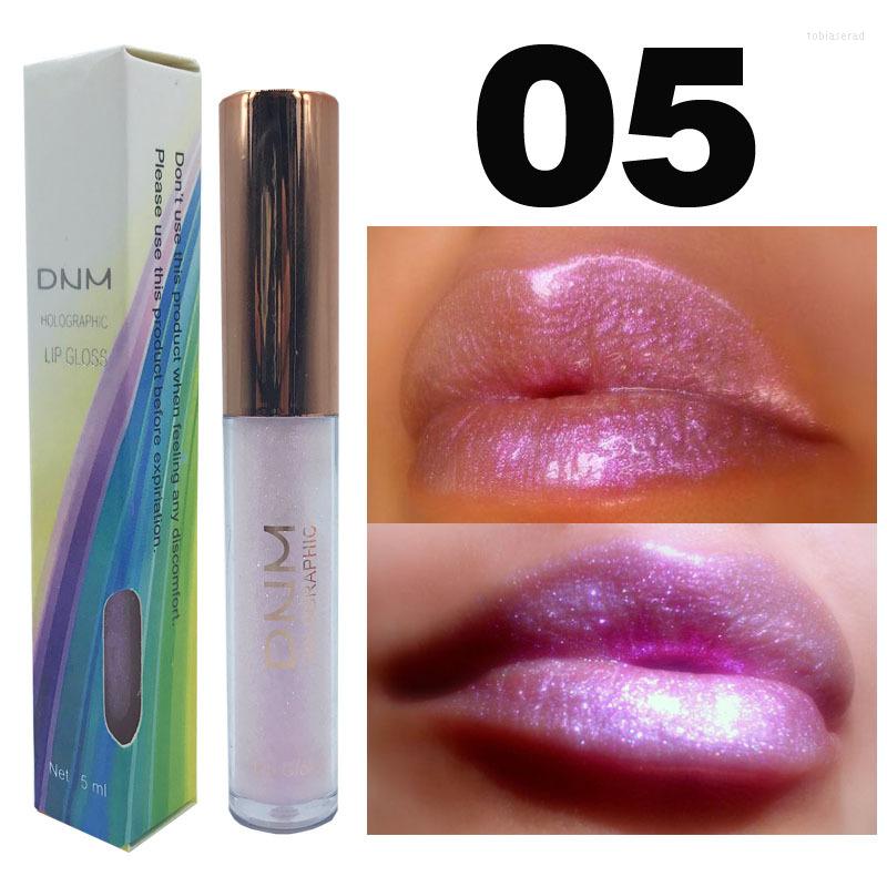 

Lip Gloss 6 Colors Shimmer Polarized Pearlescent Moisturizing Liquid Lipstick Long Lasting Waterproof Makeup Cosmetics 3ml, 01