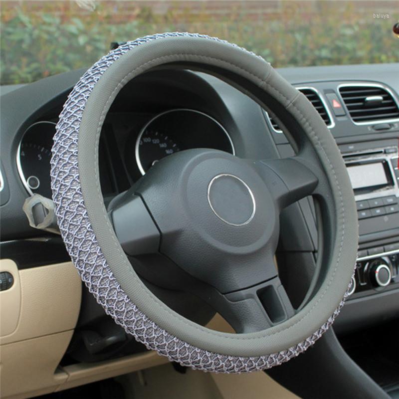 

Steering Wheel Covers Car Ice Silk Cap Cover Auto Interior Accessories Styling Supplies
