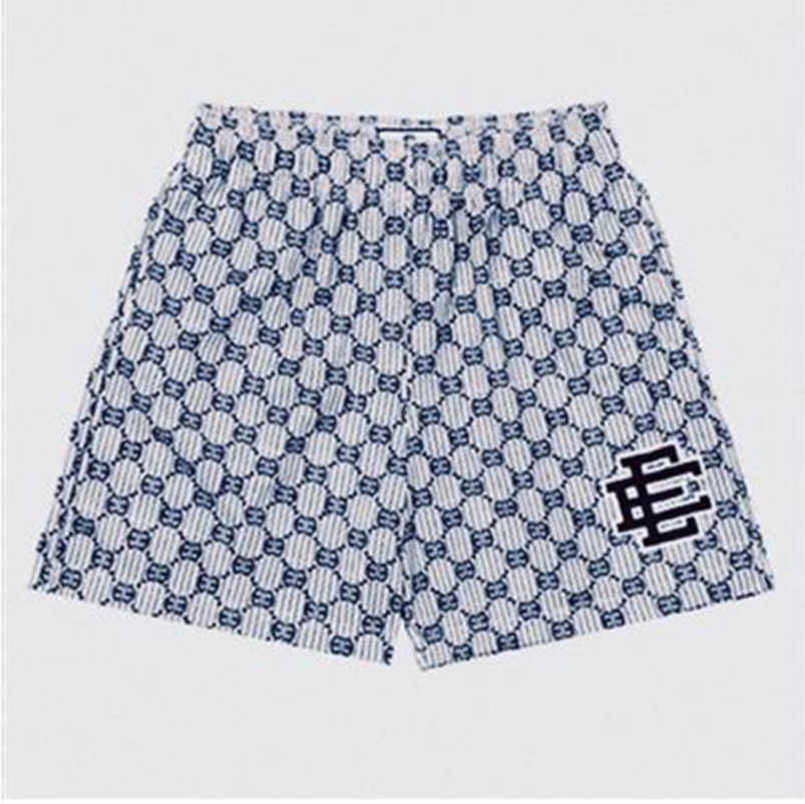 

Fashion Men's Luxury Ee Shorts Eric Emanuel Basic New York City Skyline Men Women Jog Casual Pant Loose Fitness Muscular Sports Pants Mesh Gym Short Sweatpants Ext5