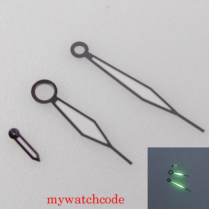 

Watch Repair Kits High Quaity Wristwatch Hands Set For ETA 6497 6498 Hand Winding Movement Green Luminous