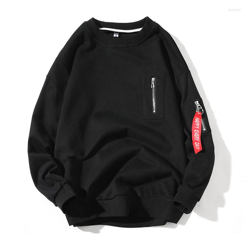 

Men's Hoodies Nice Autumn Zipper Oversize Sweatshirt Hoodie Men Plus Velvet Street Tide Hip Hop Pullover Male, White