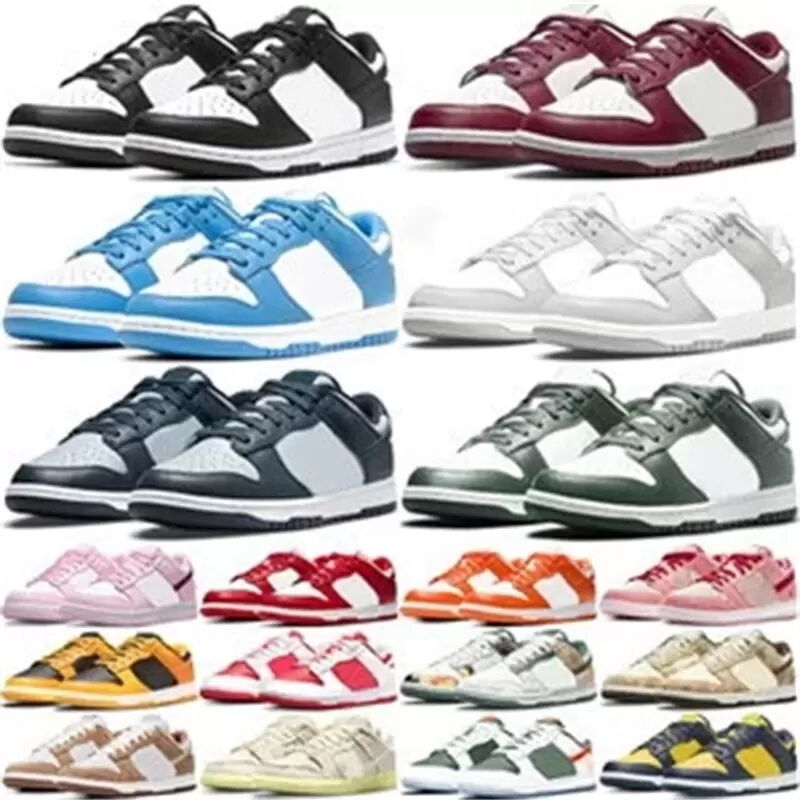 

Designer sb low Mens Women Skate Casual Shoes Chunky Grey GEORGETOWN Midas Atlas Lost UNC Coast Chicago Black White Laser Orange Trainers dunksb dunks Sneakers, Blue