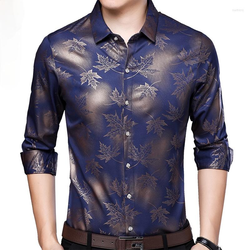 

Men' Casual Shirts 2022 Social Long Sleeve Designer Men Slim Fit Vintage Fashions Men' Shirt Man Dress Jersey Clothing, Black
