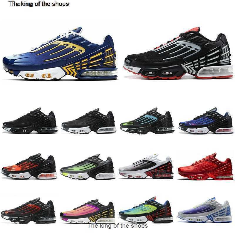 

Tn 3 Tuned Womens Mens Running Shoes TN Plus 3 III Laser Blue Deep Royal Black Red Hyper Royal Grey trainers sneakers, Deep royal topaz gold 40-45