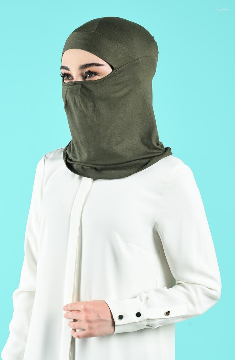 

Ethnic Clothing Minahill Sefamerve Veil Bathing Cap 8802A-01 Khaki Green