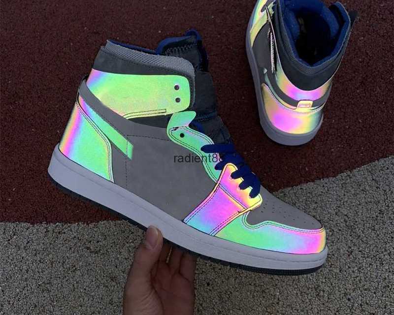 

Shoes Jumpman 1s Comfort Good Game Iridescent men women Outdoor Sneakers, #1