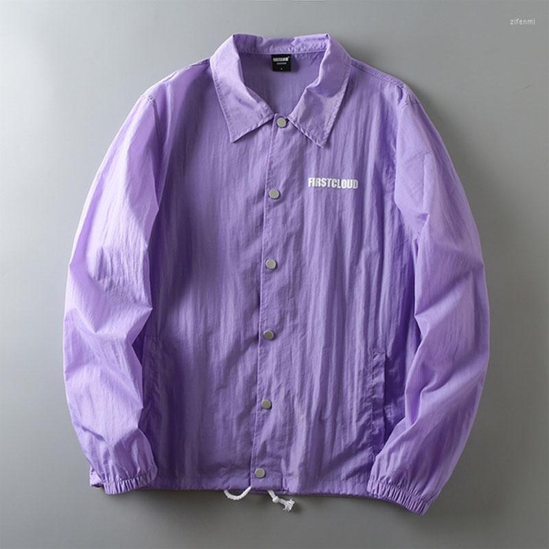 

Men's Jackets 2022 Fashion Autumn Mens UV Proof Skin Outdoor Shirt Sun Stylish Jacket High Quality Loose Casual Thin Coat Clothes, Gray