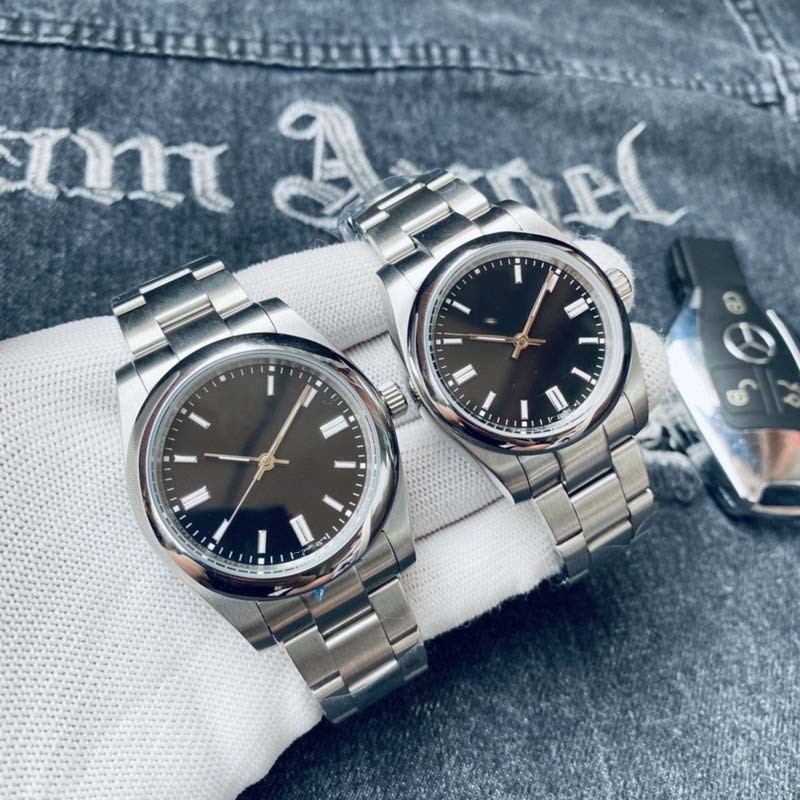 

Mens Classic Black Business Watch Men Automatic Movement Mechanical Stainless Steel Sapphire Mirror Wristwatches Super Waterproof Luxury Luminous Watchs Gift 24, A1