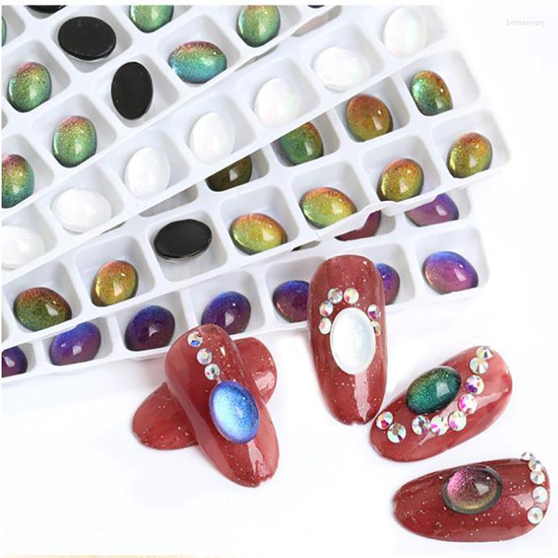 

Nail Art Decorations 8x10mm Glittering Oval Rhinestone DIY Clothing Accessories Jewelry Making