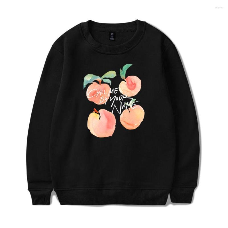 

Men's Hoodies Movie Call Me By Your Name Women/Men Long Sleeve Sweatshirts Casual Harajuku Streetwear Custom Printed O-Neck, Black