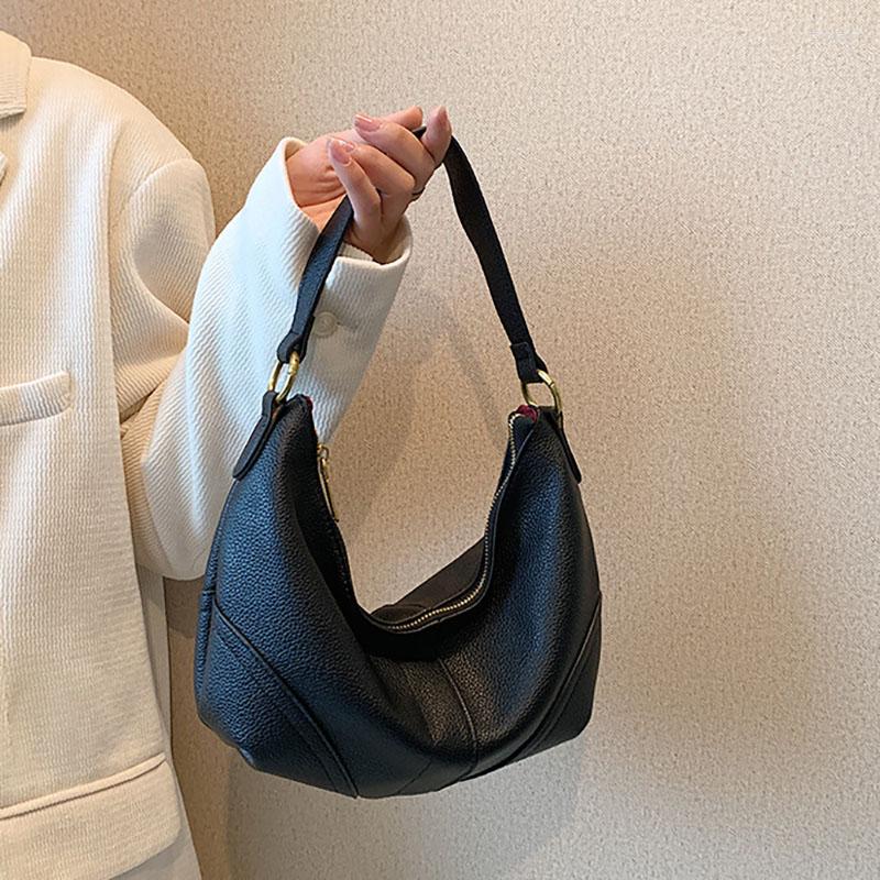 

Evening Bags Luxury Designer Handbags Fashion Brand Shoulder Underarm For Women Trend Ladies Shopper Bag Women's Crossbody Handbag, Black