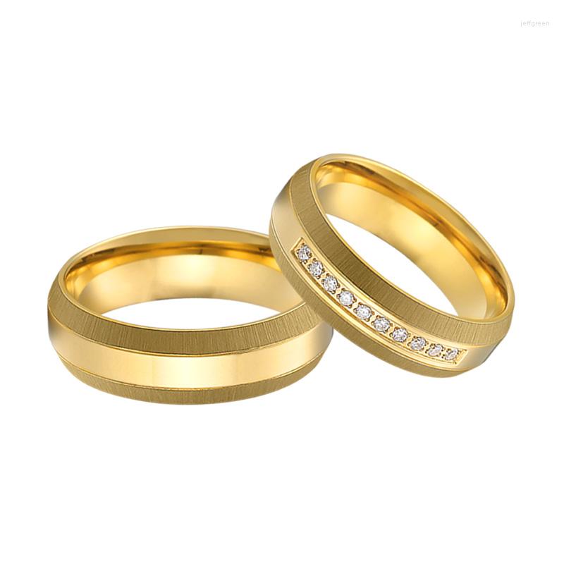 

Wedding Rings Love Valentine Gift High Quality African Western Marriage Couple For Men And Women Bague Mariage Anillos