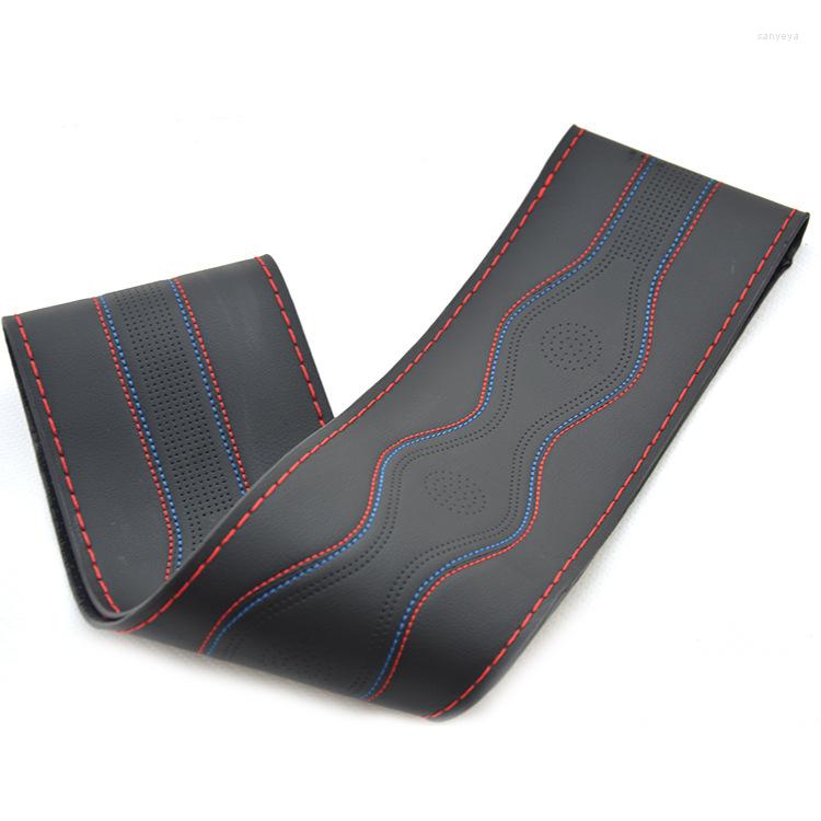 

Steering Wheel Covers 2022 Black Car Case Braiding Cover Braid Leather 38cm