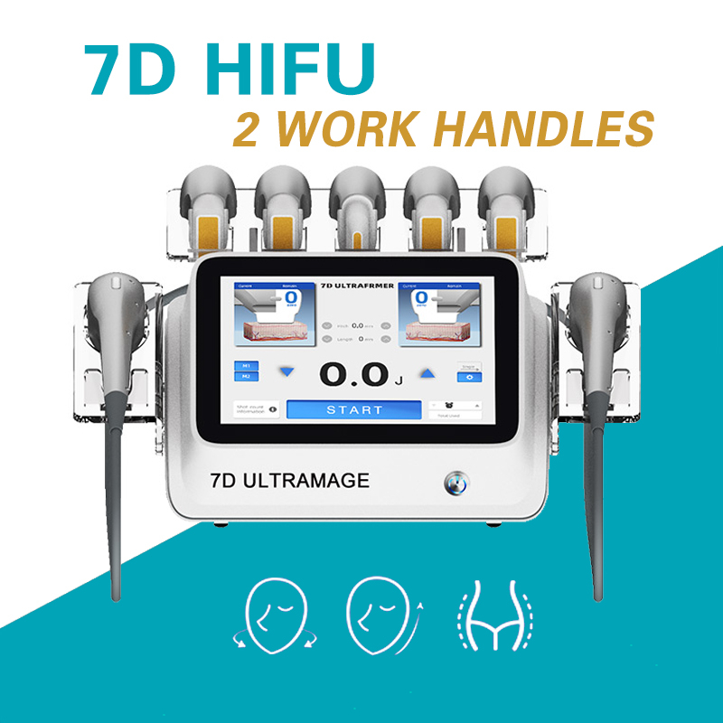 

Ultrasound 7D Hifu Machine Anti-aging Other Beauty Equipment Anti-wrinkle 7 cartridge 30000 shots Face Lifting Skin Tightening for salon use