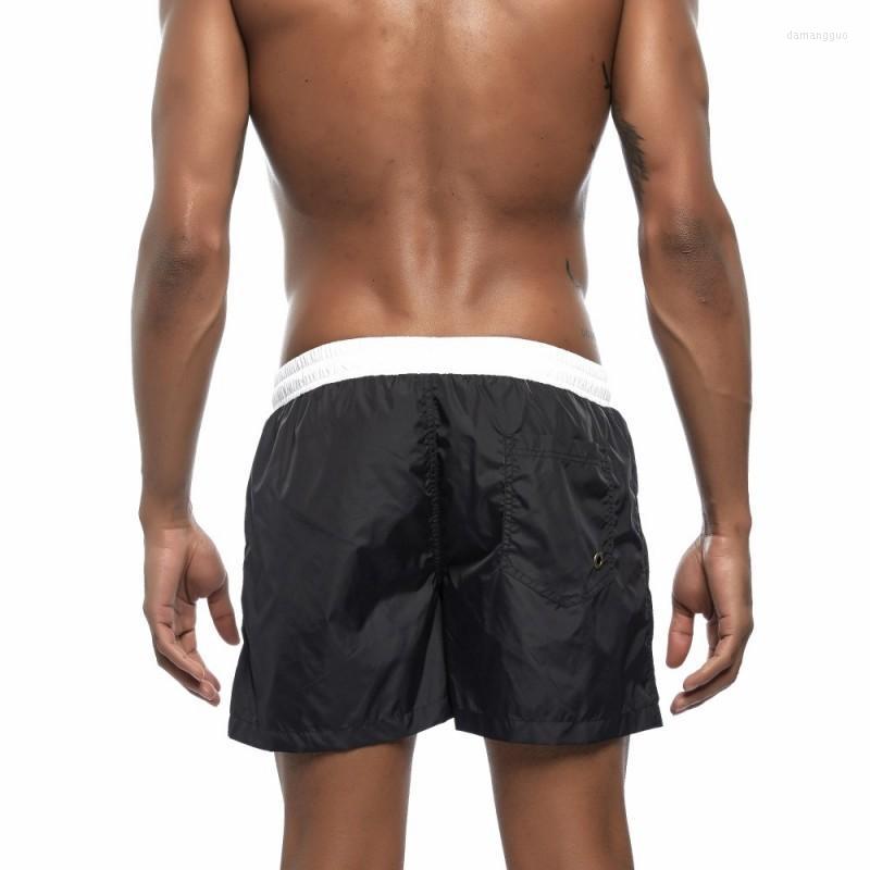 

Men's Shorts Mens Beach Surf Male Home Pants Men Comfortable Loose Slim Three-quarter Sports 8 Colors -2XL Men's, White