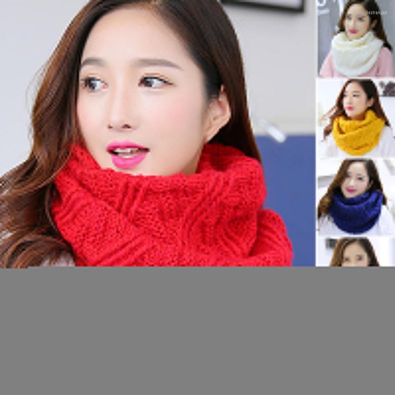 

Scarves Women Scarf Thickened Comfortable Windproof Autumn Winter Loop Circle Pullover For Everyday Life
