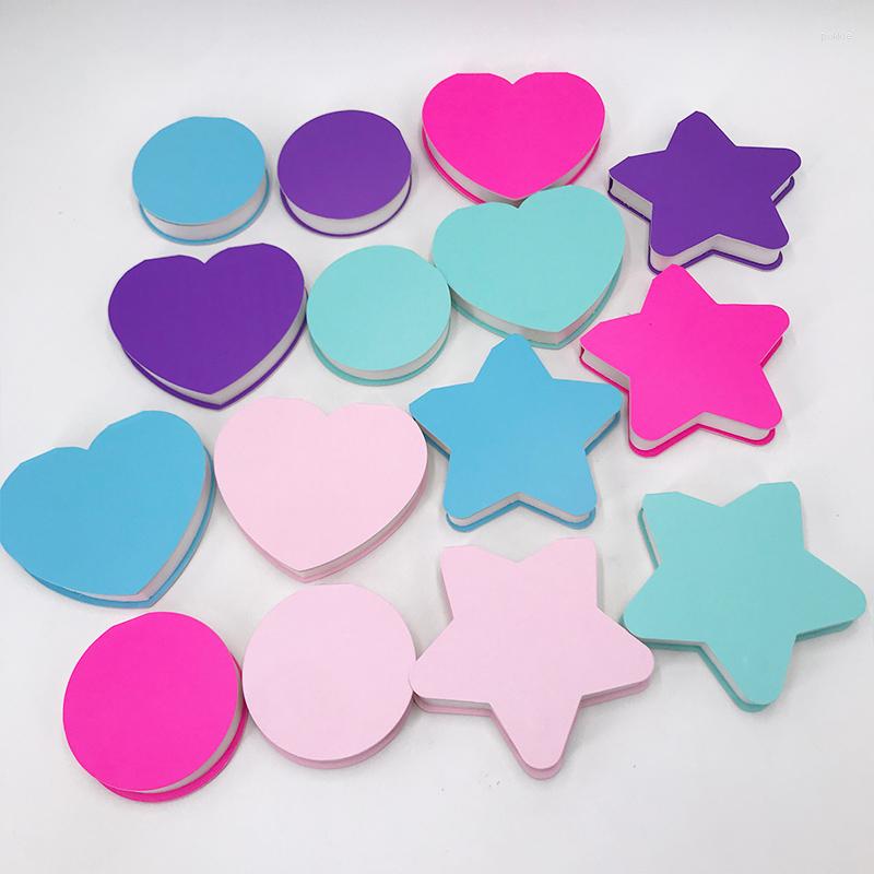 

False Eyelashes Heart Pentagram Lashes Package Box Paper Cardboard Boxes Dramatic Colorful 3D Case