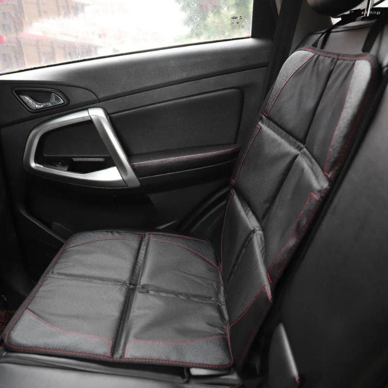 

Car Seat Covers Protective Cover With Storage Bag Children Safety Anti-Slip Anti Scratch Mat Pads For Baby Kids Universal
