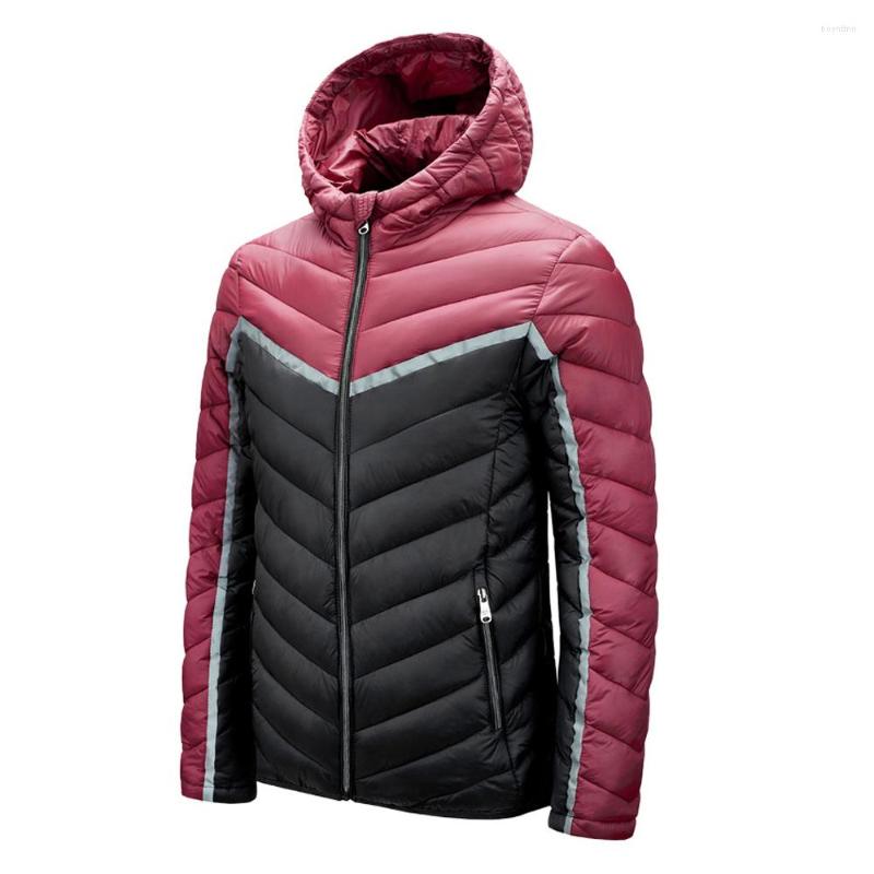 

Men's Down -6XL Plus Size Winter Men Jacket Casual Warm Thick Waterproof Parkas Coat Autumn Outwear Windproof Hooded, Black