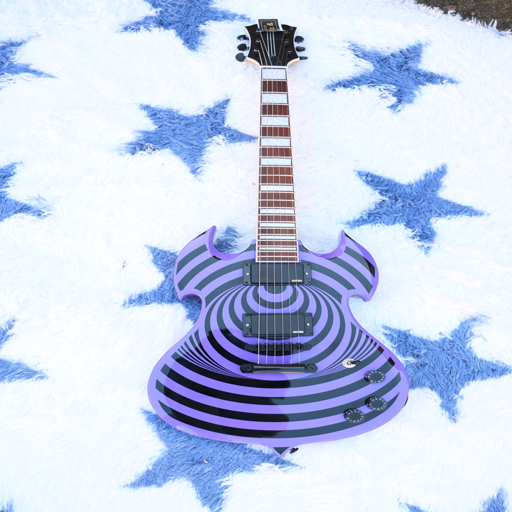 

Purple Whirlpool High end Pickup Personality Fashion Rock High quality Suitable for Men and Women