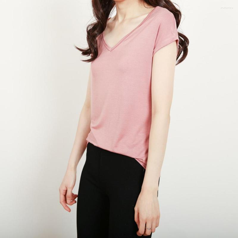 

Women's Polos Women's Shirt For Casual Korean Style Slim T-shirt Indoor Sporting Wear Pr Sale, Pink