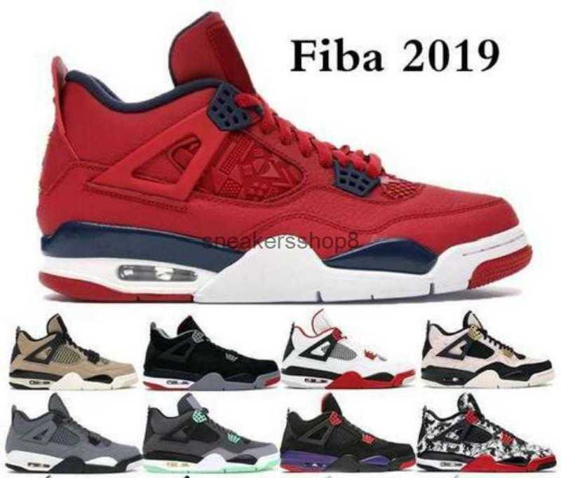 

top og Jumpman 4s Desert Moss Basketball Shoes For Men Women University Blue White Oreo Taupe Haze Bred Sail Court Purple Mens JORDON 4 97Z2, 2019 bred