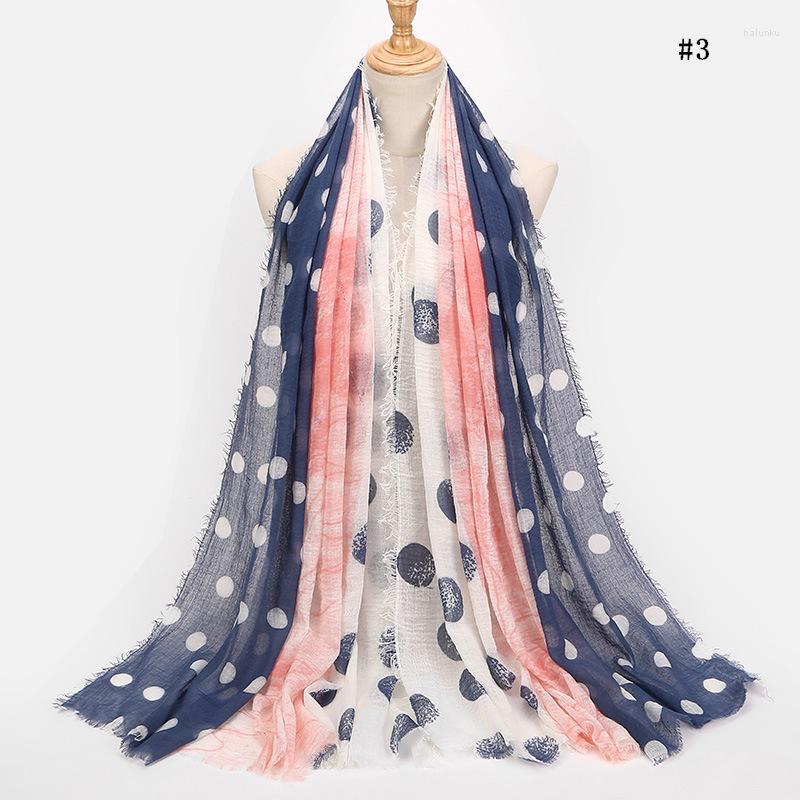 

Ethnic Clothing 2022 Spring Muslim Women Crinkle Scarf Hijab Soft Cotton Islamic Headscarf Ladies Shawls Headwrap Arab Head Scarves