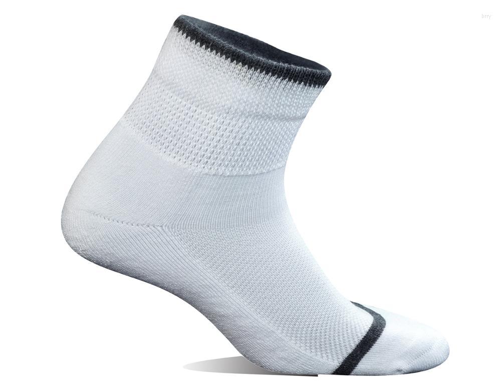 

Men's Socks Yomandamor 5 Pairs Bamboo Non-binding Cushioned Walking Breathable Casual Seamless, White