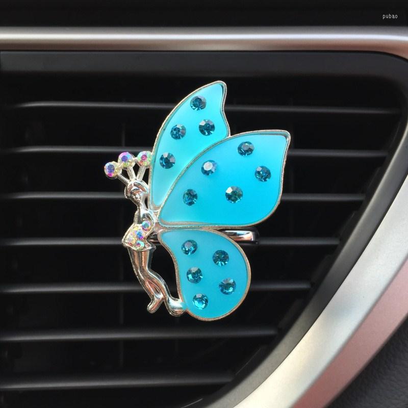

Interior Decorations Car Butterfly Ventilator Perfume Clip Air Conditioning Vent Creative Decoration Accessories