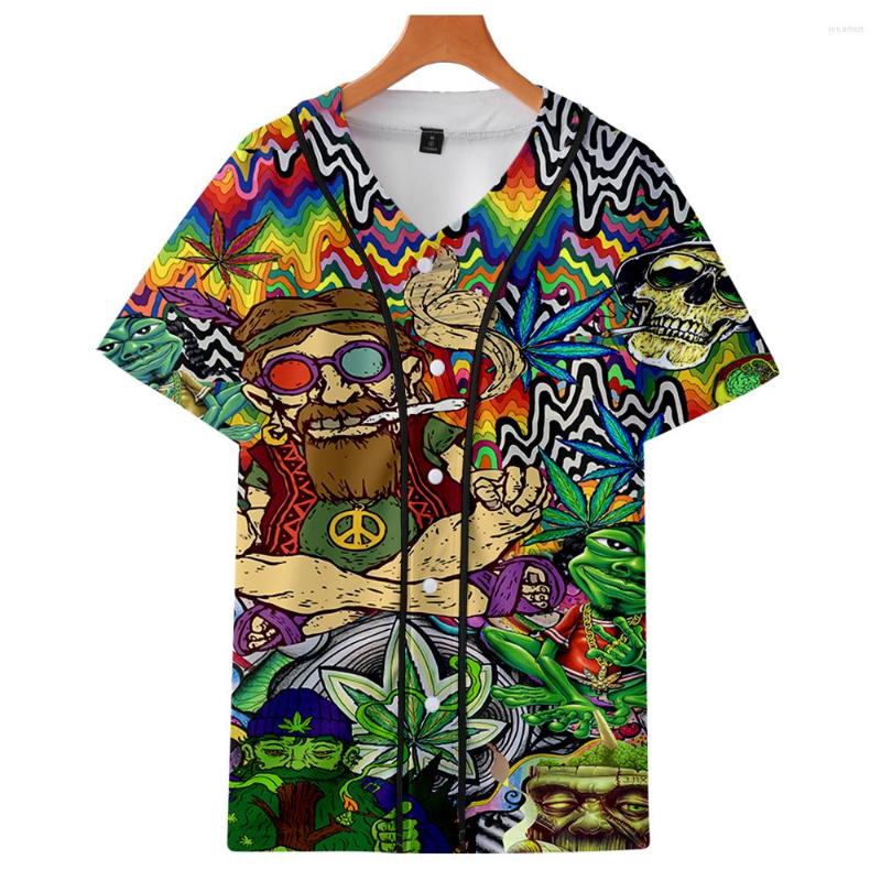 

Men's Casual Shirts Baseball Shirt Men's And Women's Clothing Fashion Couple Short Sleeve High Street Trend Jacket Hip Hop15, 3d