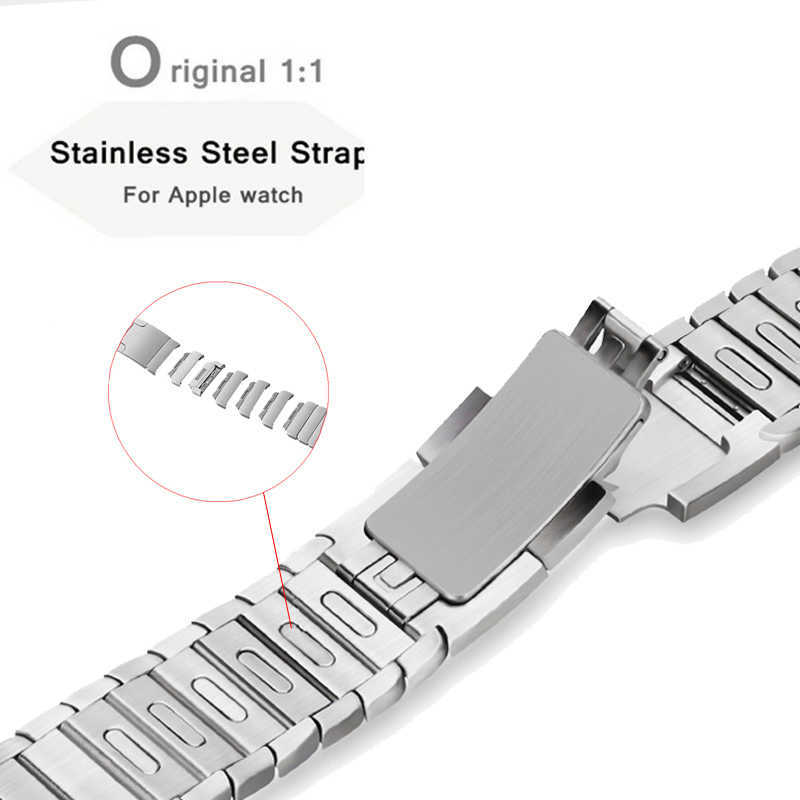 

Watch Bands Strap for apple watch Band link bracelet luxury 316L stainless steel alloy adjustable gen.6th iWatch series Ultra 8 7 6 SE 5 4 3 T221213