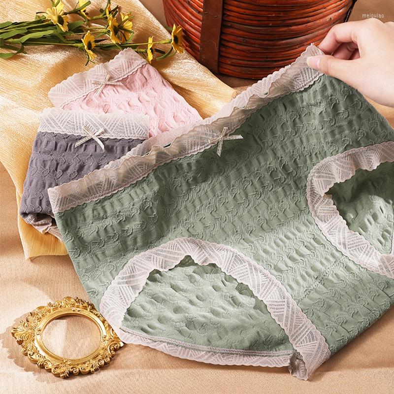 

Women's Panties Plus Size Seamless For Women Sexy Lace Jacquard High Waist Fit Women's Underwear 2022 Briefs Of Large Sizes, Black