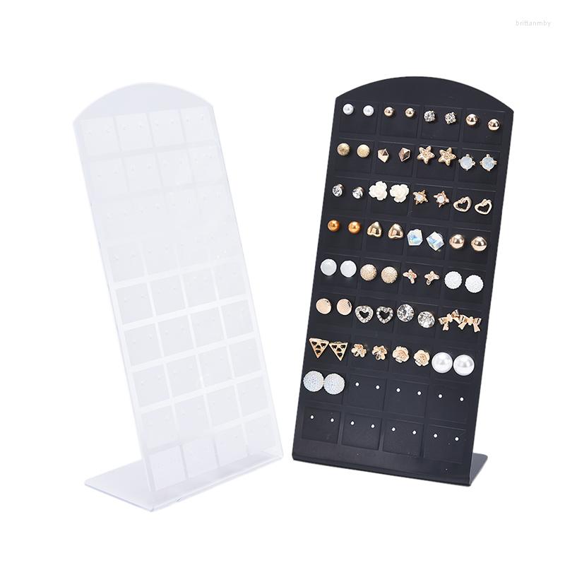 

Jewelry Pouches 72 Hole Earrings Ear Studs Organizer Stand Holder Show Display Rack 9cm 4.7cm 19cm