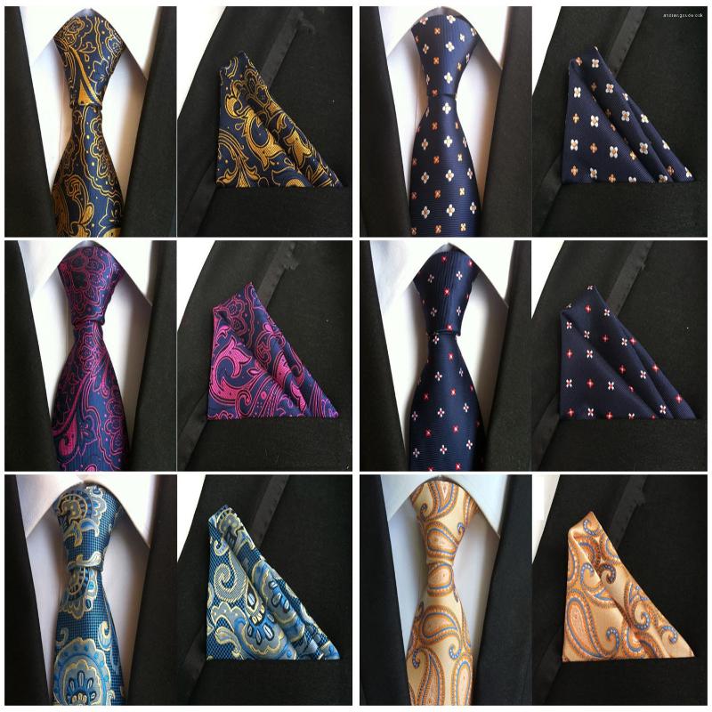 

Bow Ties High Quality Simple Fashion Explosion Business Men's Decoration Suit Polyester Tie Pocket Towel Two-piece